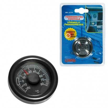 LAMPA Adhesive thermometer for vehicle interiors 48 MM LAM72710