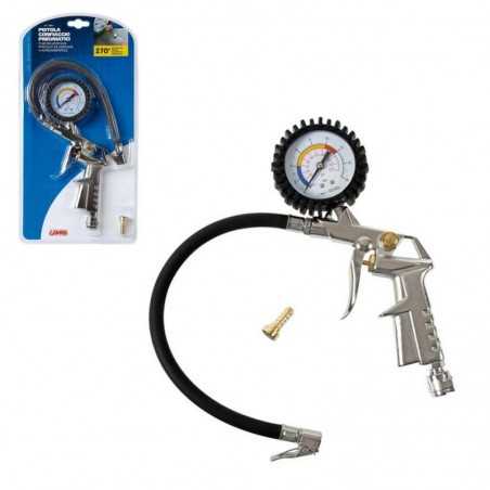 LAMPA Gun inflates tires with manometer pressure gauge LAM74001