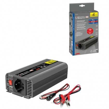 LAMPA Transformador de onda sinusoidal pura 12V - 230V 600W LAM74517