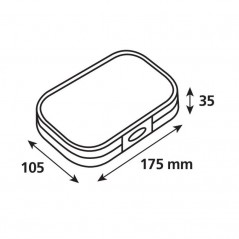 LAMPA Soporte de telefono magnetico LAM90424