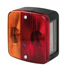 LAMPA Rear light with indicator, position light, license plate light and brake light BASIC 4 BASIC 4 LAM41506