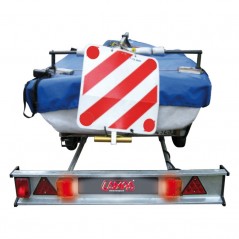 LAMPA Rear light with indicator, position light, license plate light and brake light BASIC 4 BASIC 4 LAM41506