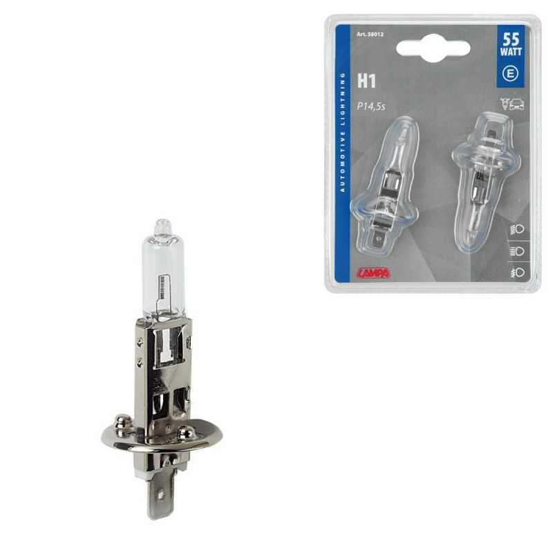 LAMPA Lámpara bombilla homologada H1 12V 55W P14 5S E LAM58010