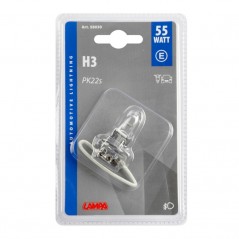 LAMPA Lámpara bombilla homologada H3 12V 55W PK22S E LAM58030