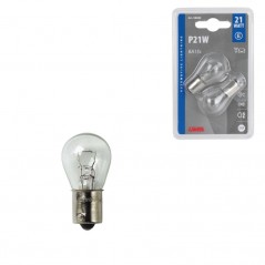 LAMPA Blister 2 lámparas bombillas 1 filamento homologada P21W 12V 21W BA15S E LAM58060
