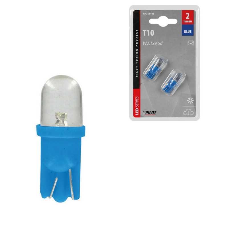 LAMPA Blister 2 lámparas bombillas T10 12V LAM58140