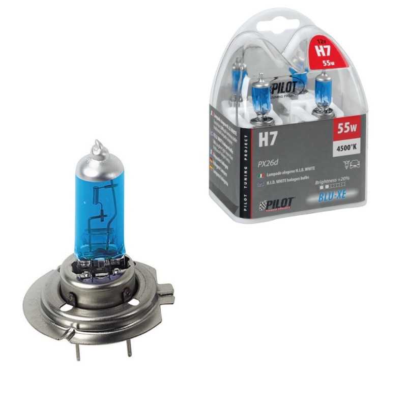 LAMPA Blister 2 lámparas bombillas homologadas H7 BLUE-XE 12V 55W PX26D E LAM58186