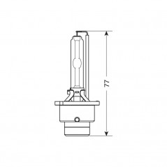 LAMPA Lámpara bombilla XENON D2S 6000K LAM58209