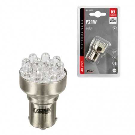 LAMPA LÁMPARA BOMBILLA P21W MULTI LED 12V 21W BA15S LAM58377