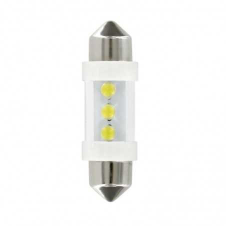 LAMPA Blister 2 lamps bulbs PLAFONIER 12V 36 MM 3 LED LAM58394
