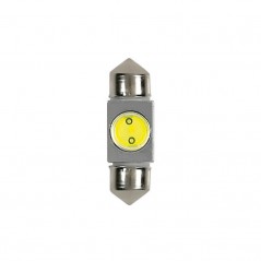 LAMPA Lámpara bombilla 2 chips HYPER LED SILURO 12V 10X31MM 1SMD SV8 5-8 LAM58447