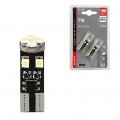 LAMPA Blister 2 lamps bulbs 3 chips HYPER MICRO LED T10 12V 8SMD LAM58464