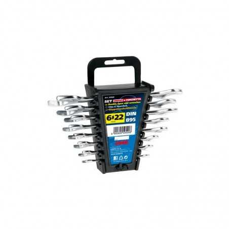 LAMPA kit 8 llaves fijas en diferentes medidas 6 -22 MM LAM59500