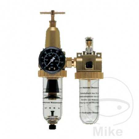 EWO Maintenance unit pressure regulator filter and lubricator DN6
G 3/8 DN6
G 3/8 656.73.66