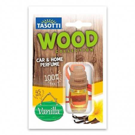 TASOTTI Wooden air freshener to hang vanilla 02088B