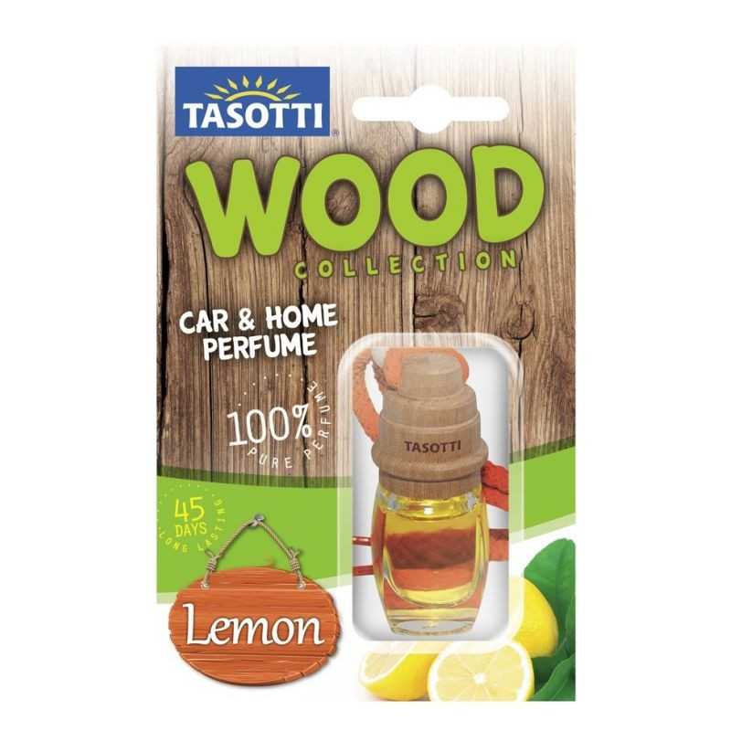 TASOTTI Ambientador madera para colgar limón 02088C