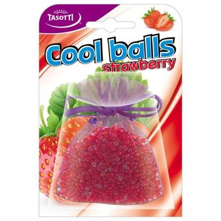 TASOTTI strawberry car freshener COOL BALLS 02127B