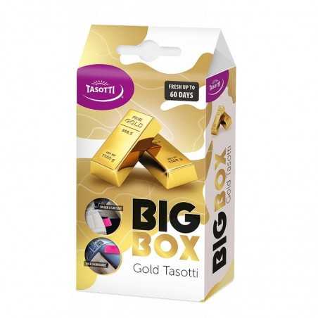 TASOTTI Ambientador de coche colonia GOLD BIG BOX 02140D
