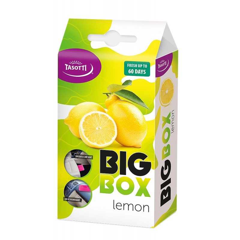 TASOTTI Ambientador de coche Limón BIG BOX 02140E