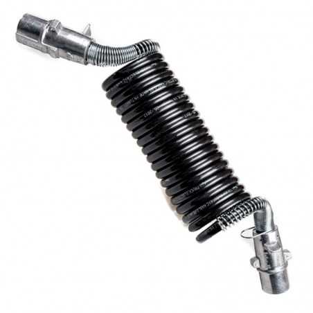 FASEBA Cable electrico con enchufe de remolque metal 7 polos TYPE N 5.5 M 11150