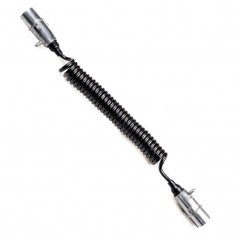 FASEBA Cable electrico poliuretano con enchufe de remolque metal 7 polos TYPE N 3.5 M 11151