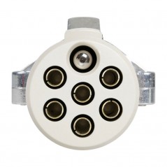 FASEBA Electrical cable with 7-pole metal trailer plug TYPE S 3.5 M 11152