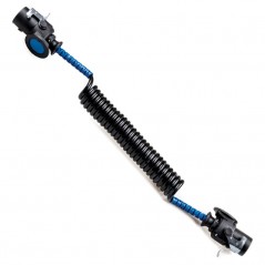 FASEBA Cable poliuretano con enchufe de remolque 7 polos EBS/ABS 24V 3.5 M 11154