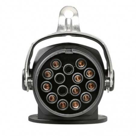 FASEBA Polyurethane cable with 15-pole trailer plug 12 13 15 PIN 4.5 M 11156