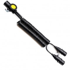 FASEBA Cable poliuretano con enchufe de remolque 15 polos 12 13 PIN 4.5 M 11156