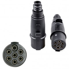 FASEBA Adaptador enchufe eléctrico remolque TYPE N/ S 24V 11161