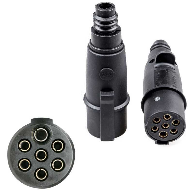 FASEBA Adaptador enchufe eléctrico remolque TYPE N/ S 24V 11161