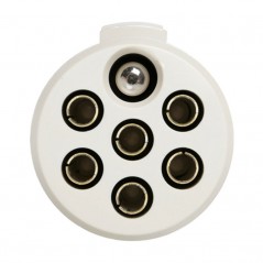 FASEBA Adaptador enchufe eléctrico remolque TYPE S 24V 11162