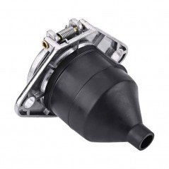 FASEBA Conector enchufe eléctrico remolque metal con tornillos TYPE N 24V 11163