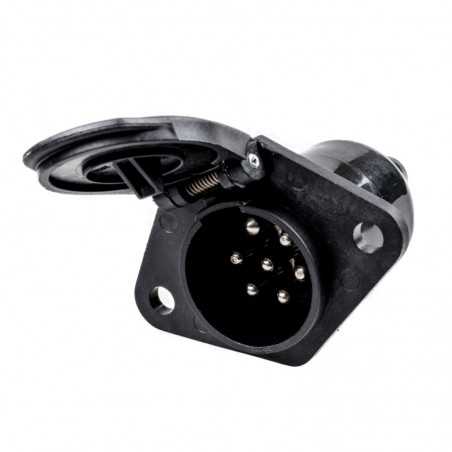 FASEBA Trailer electrical plug connector with screws TYPE N 24V 11165