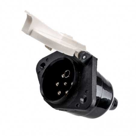 FASEBA Trailer electrical plug connector with screws TYPE S 24V 11167