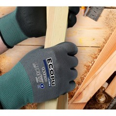JUBA Adjustable nitrile work glove ECOPU ECOPU 12017AVAR