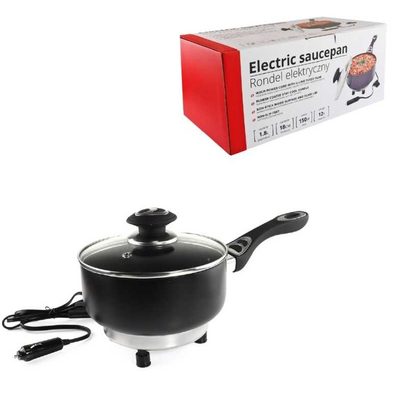 FASEBA electric pot with lid 12V 150W 18CM X 8 CM 14225