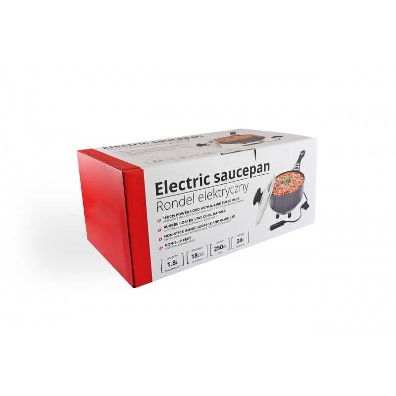 FASEBA Olla electrica con tapa 24V 250W 18CM X 8 CM 15315