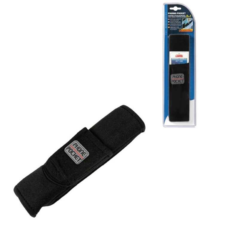 LAMPA Seat belt cover with phone pocket LAM72425