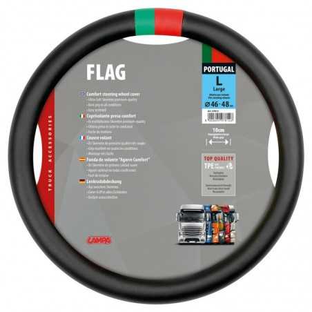 LAMPA Portugal flag steering wheel cover M 44/46 CM LAM97814