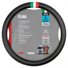 LAMPA Funda de volante bandera Italia M 44/46 CM LAM97822