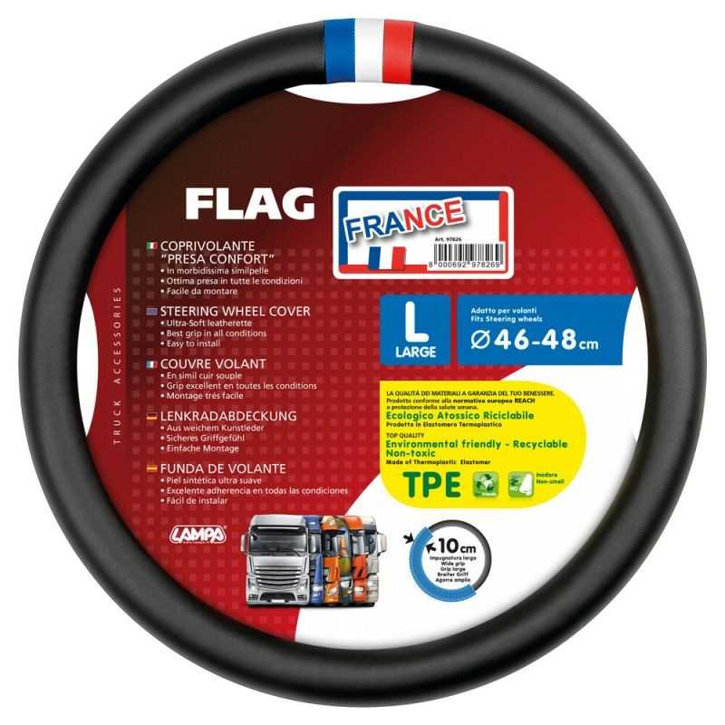 LAMPA Funda de volante bandera Francia LAM97826