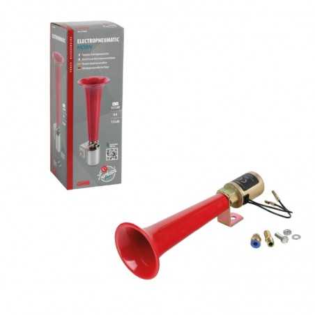 LAMPA Bocina electroneumatica sonido turco para camión 12/24V 8A 110 DB LAM97860