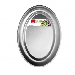 IBILI Bandeja ovalada acero inoxidable 30 CM 400068