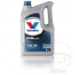 VALVOLINE Aceite de motor sintético para coche 0W40 SYNPOWER 5L 558.01.48
