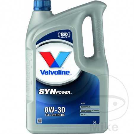 VALVOLINE synthetic car motor oil 0W30 DT C2 5L 
SYNPOWER 558.02.31