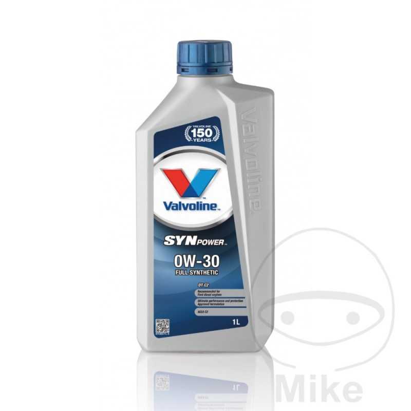 VALVOLINE synthetic car motor oil 0W30 DT C2 1L 558.02.34
