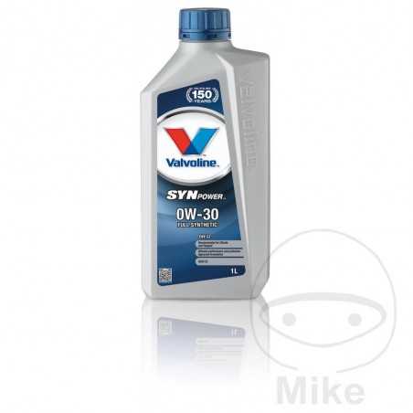 VALVOLINE Aceite de motor sintético para coche 0W30 ENV C2 1L 
SYNPOWER 558.02.47
