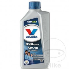 VALVOLINE Aceite de motor sintético para coche 5W30 DX1 1L
SYNPOWER 558.03.34