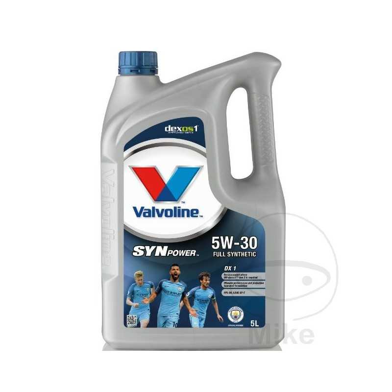 VALVOLINE synthetic car motor oil 5W30 DX1 5L
SYNPOWER 558.03.35